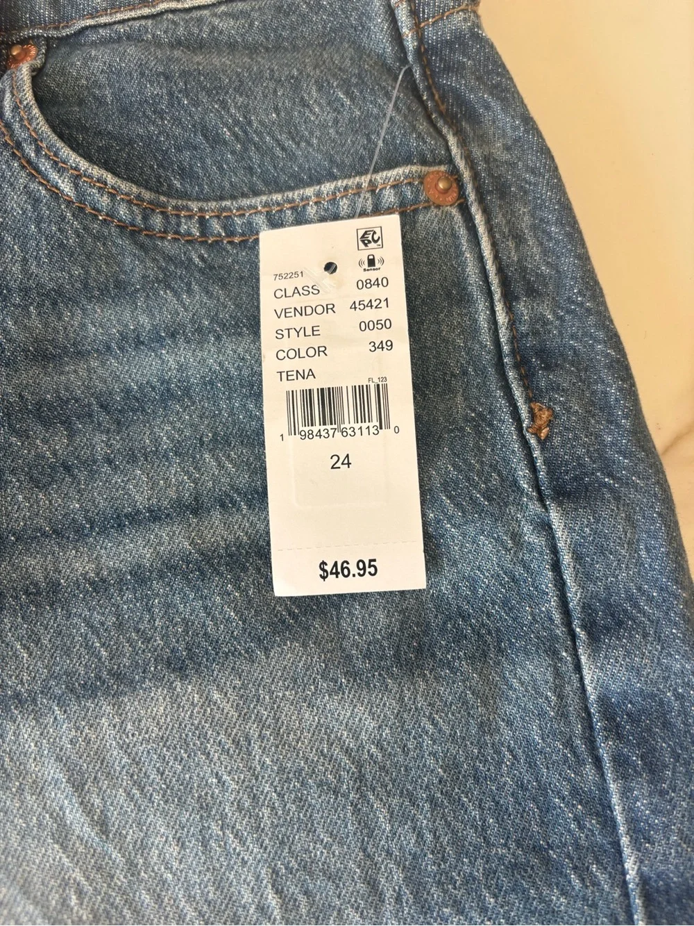 PacSun High-Rise Blue Denim Jeans